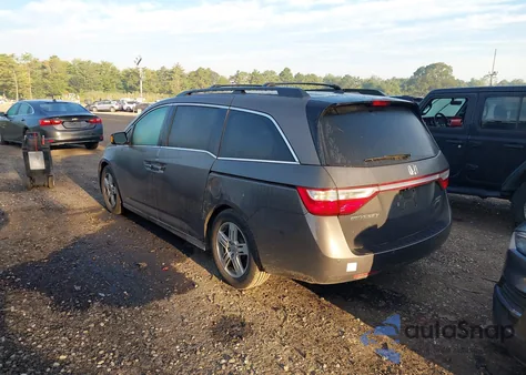 2013 Honda Odyssey Touring/Touring Elite из США, поврежденный, VIN 5FNRL5H96DB062427